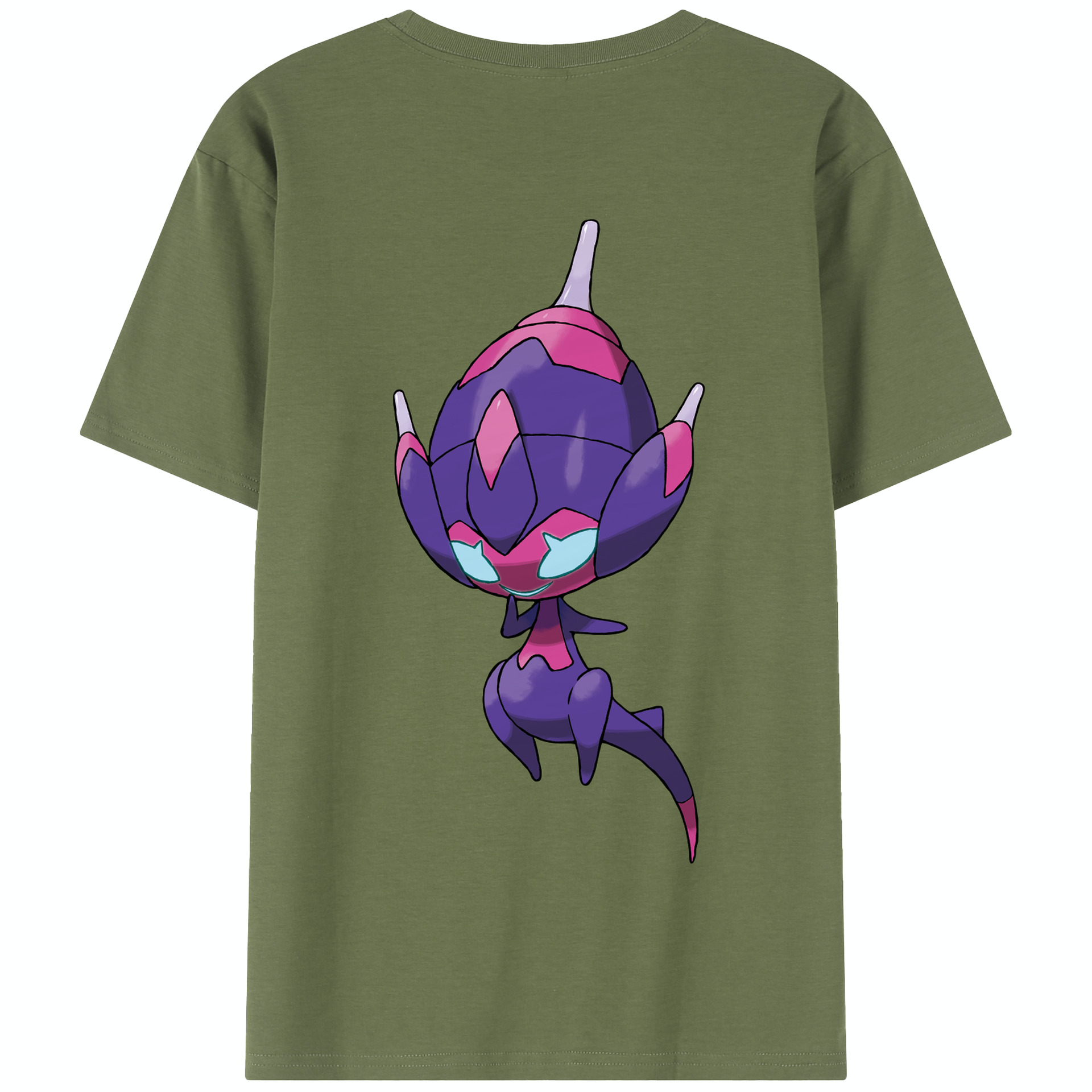 （画像用） ポケットモンスター Pokémon 綿100％半袖Tシャツ（背面プリント）